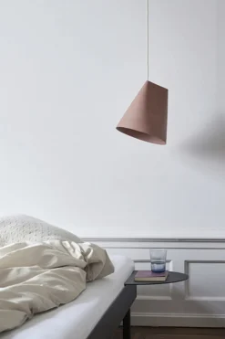 Pendler<Moebe Ceramic Pendant, Wide Terracotta