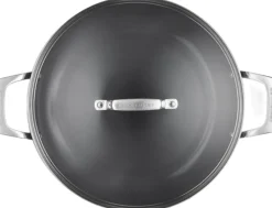 Gryder & Pander<Le Creuset Ceramic Sautergryde m/låg 30cm