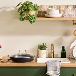 Gryder & Pander<Le Creuset Ceramic Sautergryde m/låg 30cm