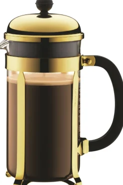Kaffe & Te<Bodum Chambord stempelkande Guld
