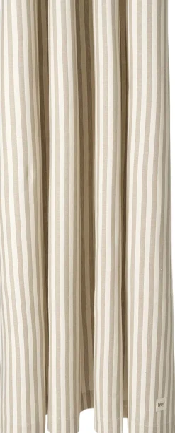 Badeforhæng<Ferm Living Chambray Shower Curtain - Sand/Off-white