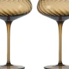 Glas<BYON Champagne saucer Opacity 2pcs/set