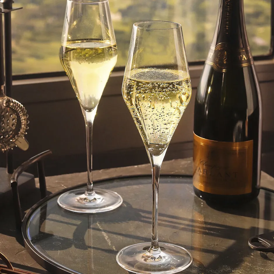 Glas<Stölzle Lausitz Champagneglas Quatrophil 290ml, 6 STK