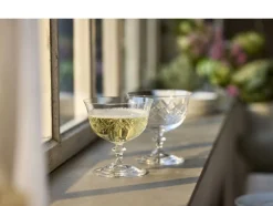 Glas<Lyngby Glas Champagneskål Eaton 28 cl 2 stk.