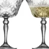 Glas<Lyngby Glas Champagneskål Melodia 26 cl 4 stk.