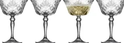 Glas<Lyngby Glas Champagneskål Melodia 26 cl 4 stk.