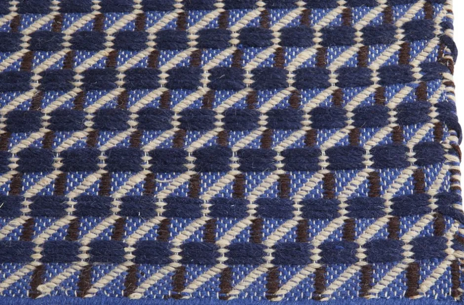 Gulvtæpper<Hay Channel Rug-50 x 80-Blue, white