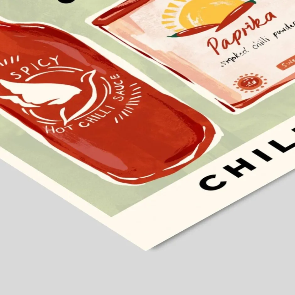 Plakater & Rammer<Poster & Frame Charlie Taylor - Chilli Pepper