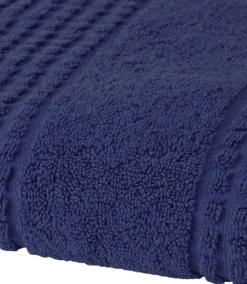 Håndklæder<Juna Check Håndklæde 50x100 cm marine blå