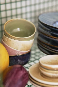 Skåle & Fade<HK Living Chef ceramics bowl rustic pink