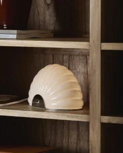 Trådløse Lamper<Nordal CHIA lamp w. chrome finish - white