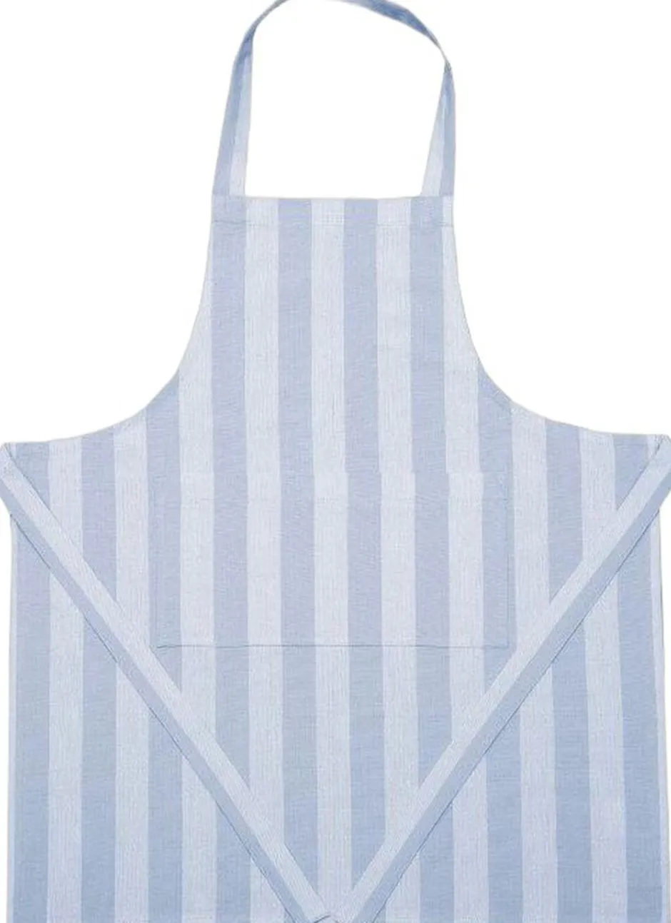 Tekstiler Til Køkkenet<Magasin du Nord Collection Children Apron 52x64 cm BIRK- Stripe light blue