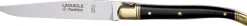Bestik<Laguiole Tradition CHL Steakkniv Sort Horn/ME-2