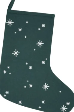 Julepynt<Juna Christmas Fable Julestrømpe H45 grøn