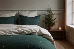 Sengetøj & Lagner<Juna Christmas Fable Sengetøj 140x200 cm grøn DK