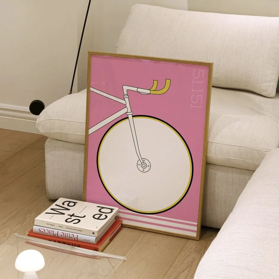Plakater & Rammer<Poster & Frame Cikkel Copenhagen - Un Ora Pink Flerfarvet