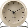 Ure & Vejrstationer<Arne Jacobsen Clocks City Hall Bordur Ø11 cm sandy beige