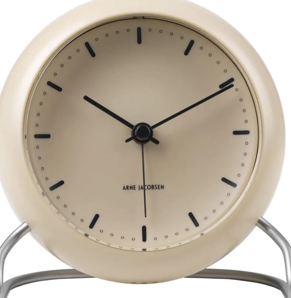 Ure & Vejrstationer<Arne Jacobsen Clocks City Hall Bordur Ø11 cm sandy beige