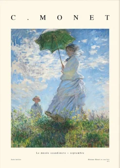 Plakater & Rammer<Poster & Frame claude monet madame monet et son fils Flerfarvet