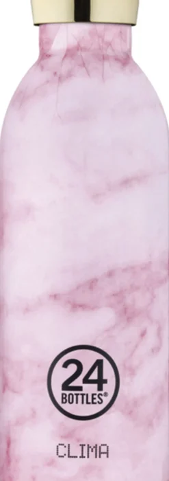 Opbevaring<24Bottles Clima 500 ml Pink Marble