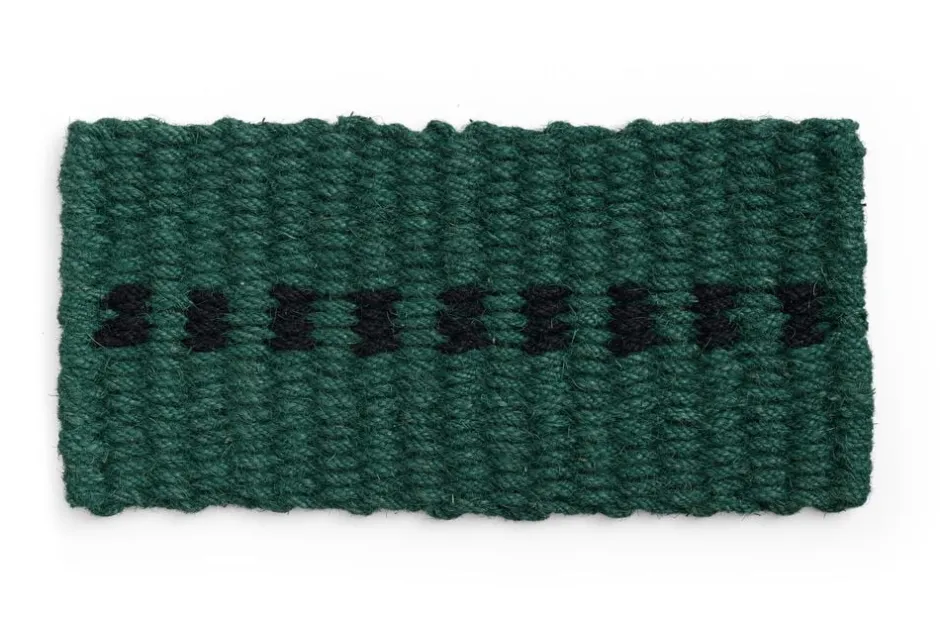 Gulvtæpper<Hay Coco Door Mat-Dot-Dark green and black