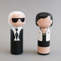 Figurer & Skulpturer<Lucie Kaas COCO håndmalet Kokeshi