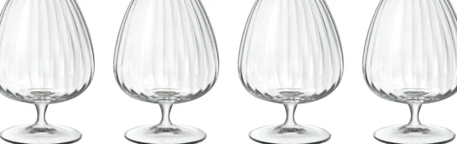 Glas<Luigi Bormioli Cognacglas Optica 46,5 cl 4 stk.
