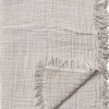 Sengetæpper<&Tradition Collect Throw SC33, Cloud&Milk/Cotton 100% Organic. 260x260cm