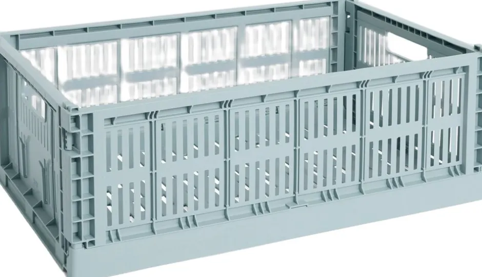 Opbevaring<Hay Color Crate, Large Dusty blue