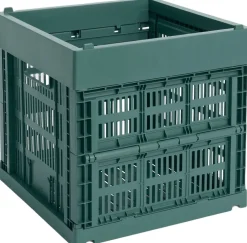 Opbevaring<Hay Colour Crate, Cube Dark green