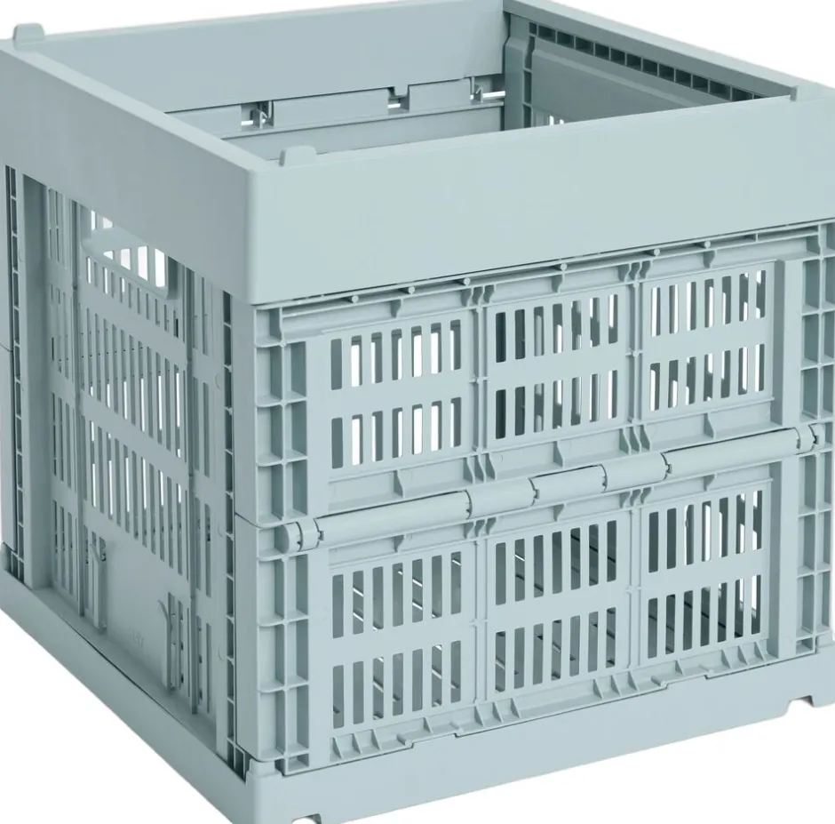 Opbevaring<Hay Colour Crate, Cube Dusty blue