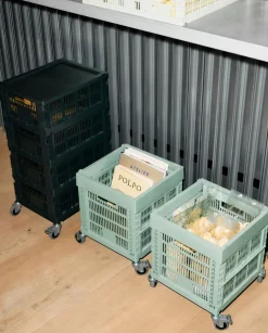 Opbevaring<Hay Colour Crate, Cube Dusty blue