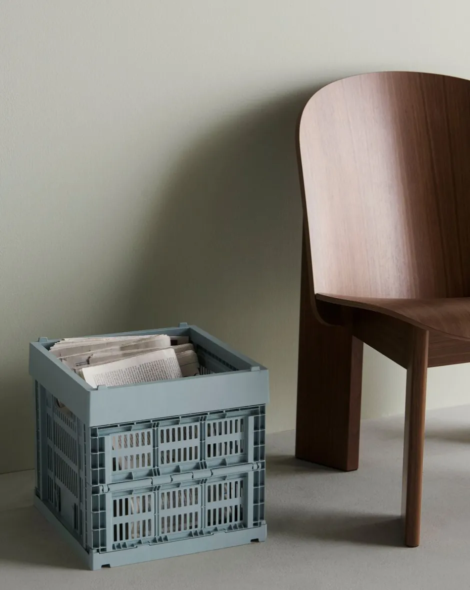 Opbevaring<Hay Colour Crate, Cube Dusty blue