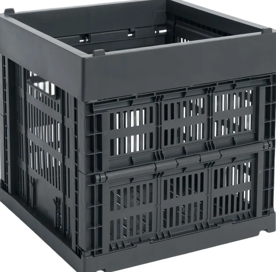 Opbevaring<Hay Colour Crate, Cube Charcoal