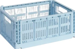 Opbevaring<Hay Colour Crate, Medium Soft blue