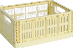 Opbevaring<Hay Colour Crate, Medium Light yellow