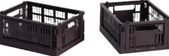 Opbevaring<Hay Colour Crate, Mini, 2 stk. Bordeaux