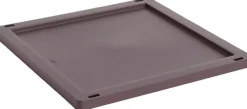 Opbevaring<Hay Colour Crate Plastic Lid Square/Cube, Medium Bordeaux