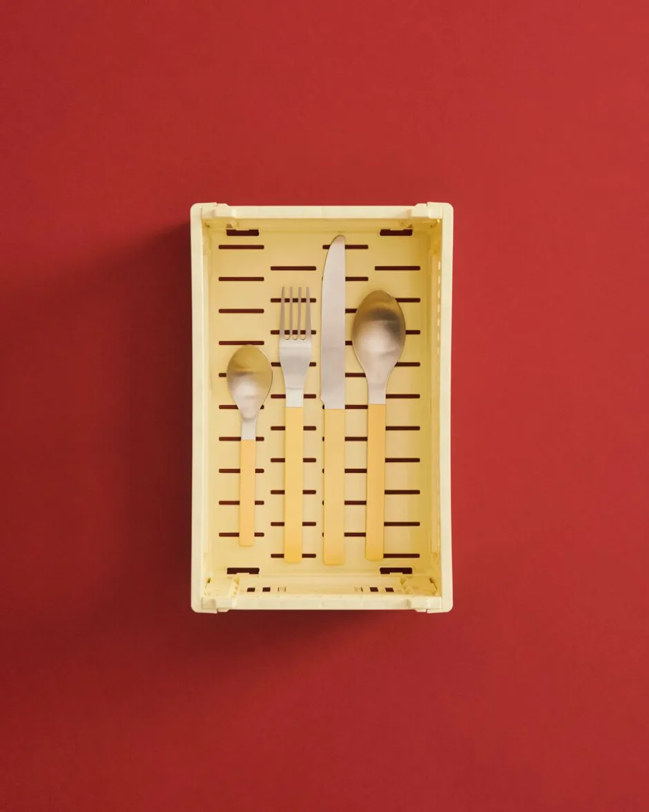 Opbevaring<Hay Colour Crate, Small Light yellow