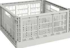 Opbevaring<Hay Colour Crate, Square, Large Grey