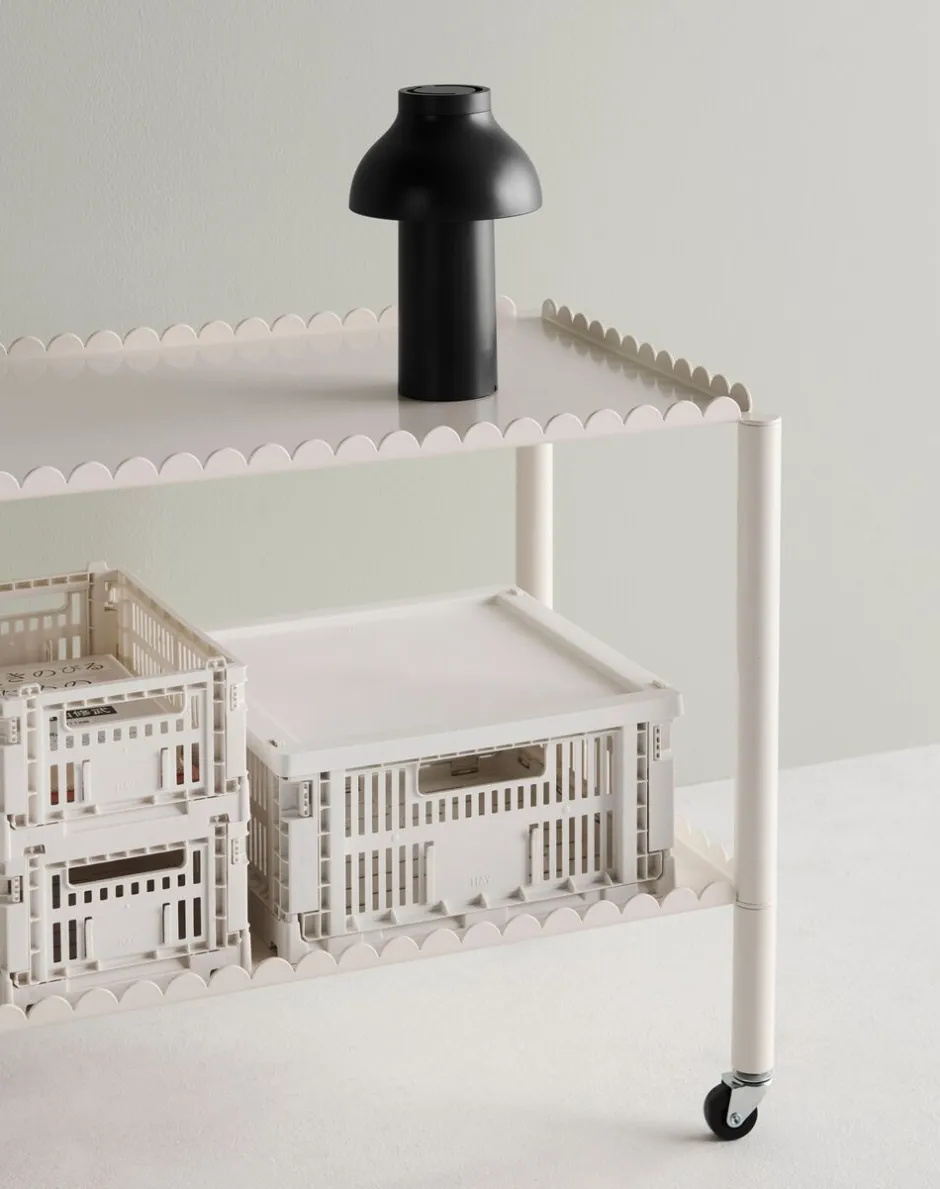 Opbevaring<Hay Colour Crate, Square, Medium Off white