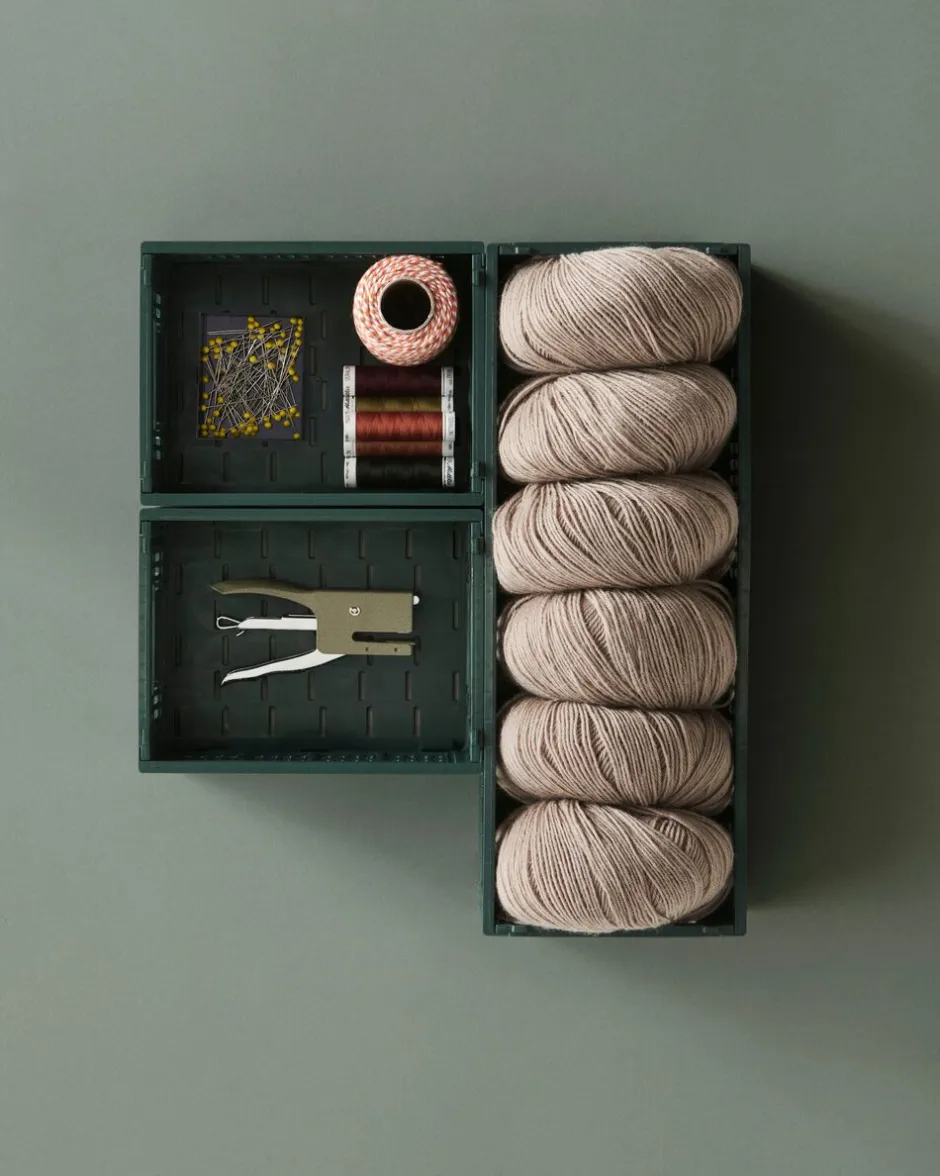 Opbevaring<Hay Colour Crate,Oblong Dark green