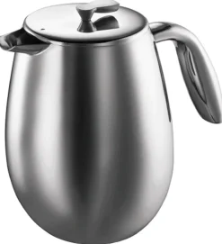 Kaffe & Te<Bodum Columbia stempelkande Blank krom