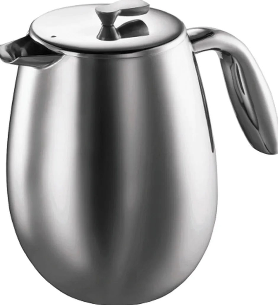 Kaffe & Te<Bodum Columbia stempelkande Blank krom