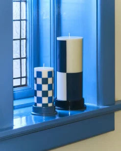 Lys & Lysestager<Hay Column Candle-Large