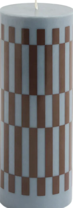 Lys & Lysestager<Hay Column Candle-Medium