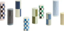 Lys & Lysestager<Hay Column Candle-Medium