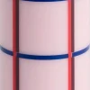 Lys & Lysestager<Hay Column Candle-Medium-Light pink, red, bordeaux and dark blue