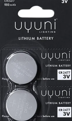 Elektronik|Elektriske Julelys<Uyuni CR2477 Battery, 3V, 900 mAh, 2-pack