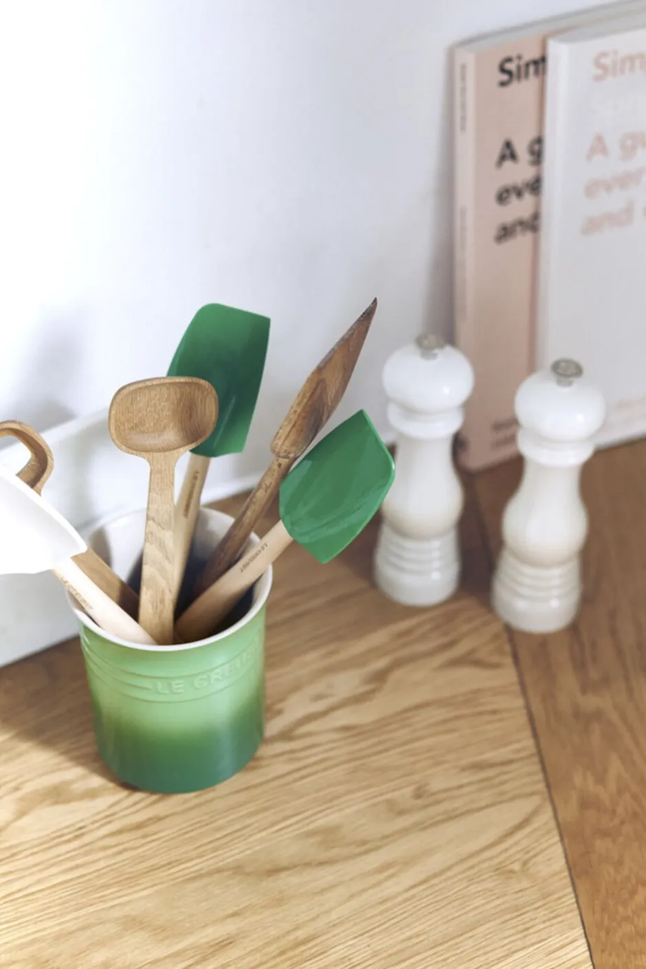 Bageartikler<Le Creuset Craft Dejskraber Bamboo Green